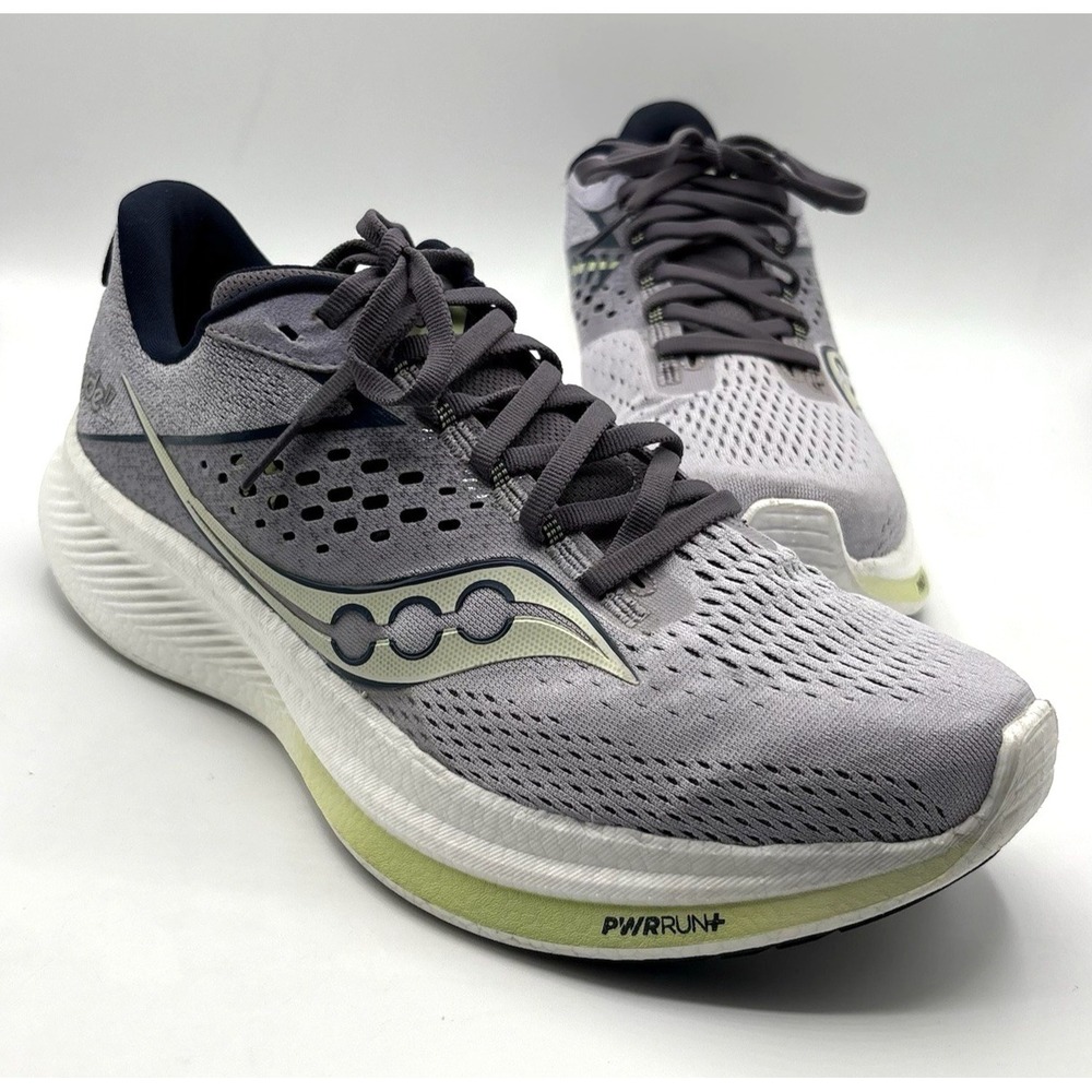 SAUCONY‎ Ride 17 Running Sneakers Women's 10.5 Iris Navy White Shoes S10925-110